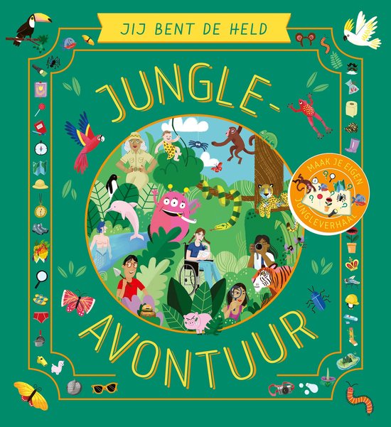 Jij bent de held - Jungleavontuur - cover