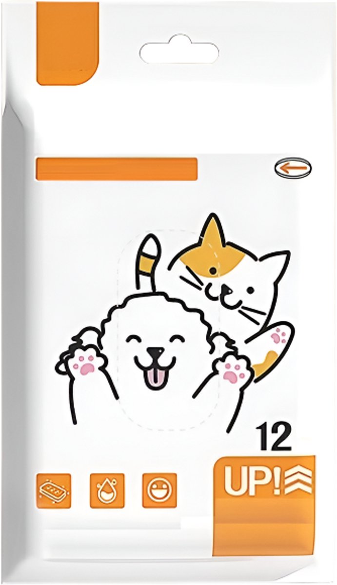 Reinigingshandschoenen voor huisdieren – Vochtige washandjes voor honden & katten
