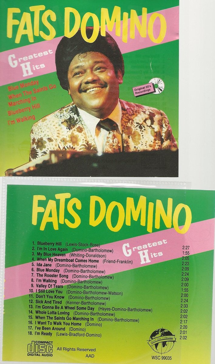FATS DOMINO GREATEST HITS