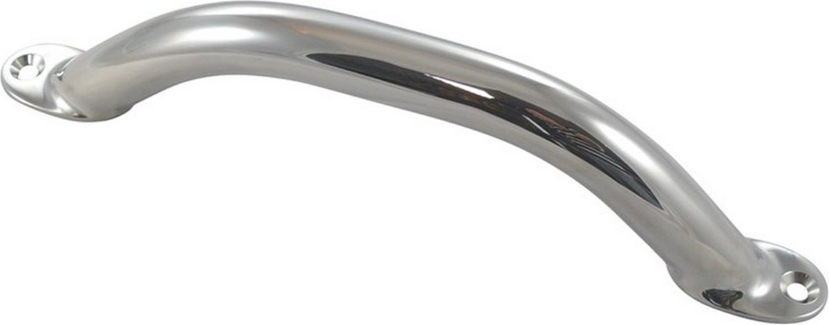 Handgreep RVS met kleine voetplaat - Lengte 340 mm