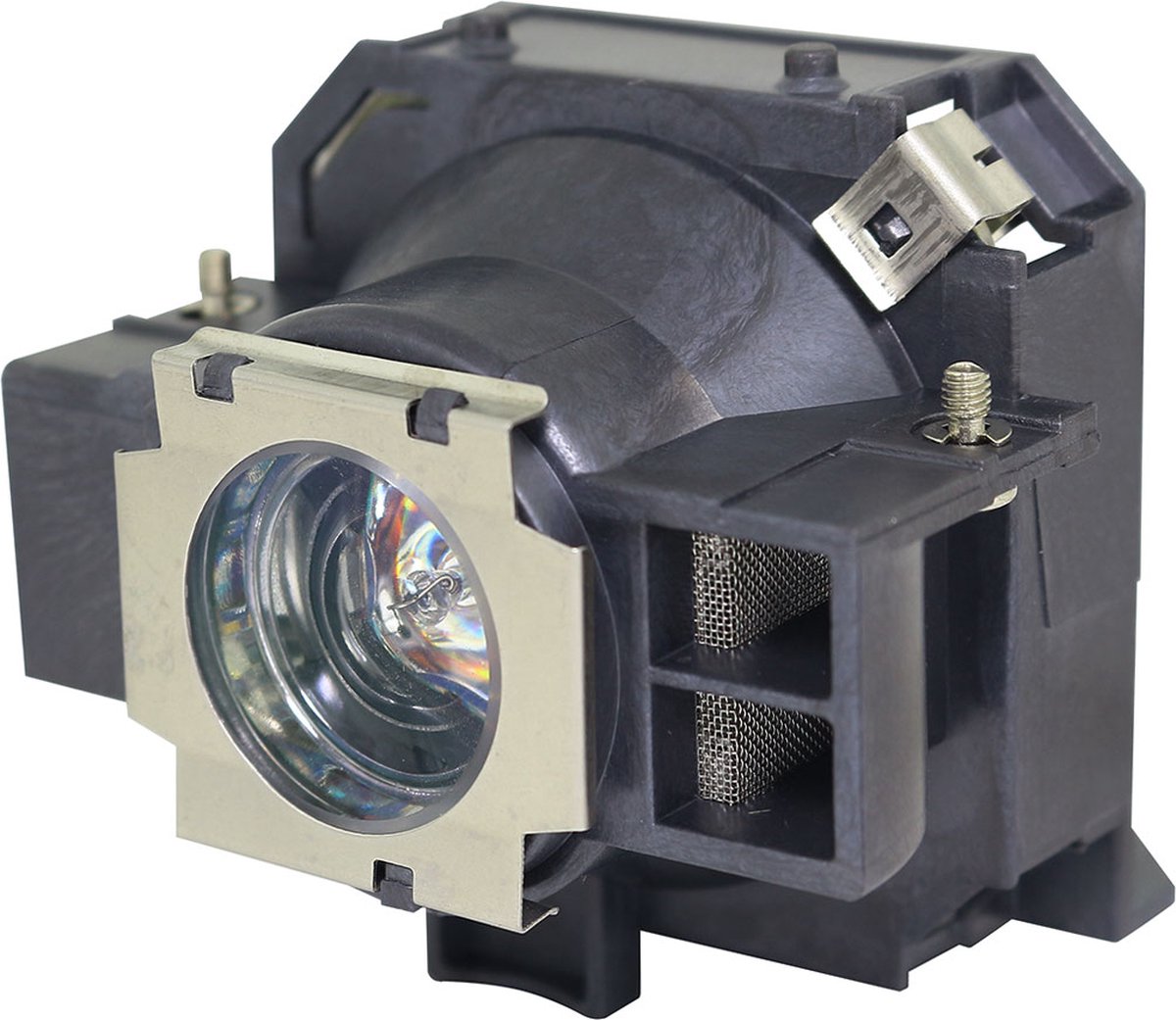 Beamerlamp geschikt voor de EPSON EMP-745 beamer, lamp code ELPLP32 / V13H010L32. Bevat originele P-VIP lamp, prestaties gelijk aan origineel.