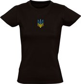 Ukraine Wapen Dames T-shirt - oekraine - vrede - vrijheid - peace