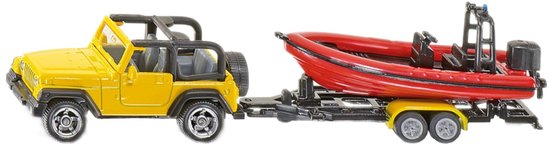 SIKU 1658 Jeep met Boot