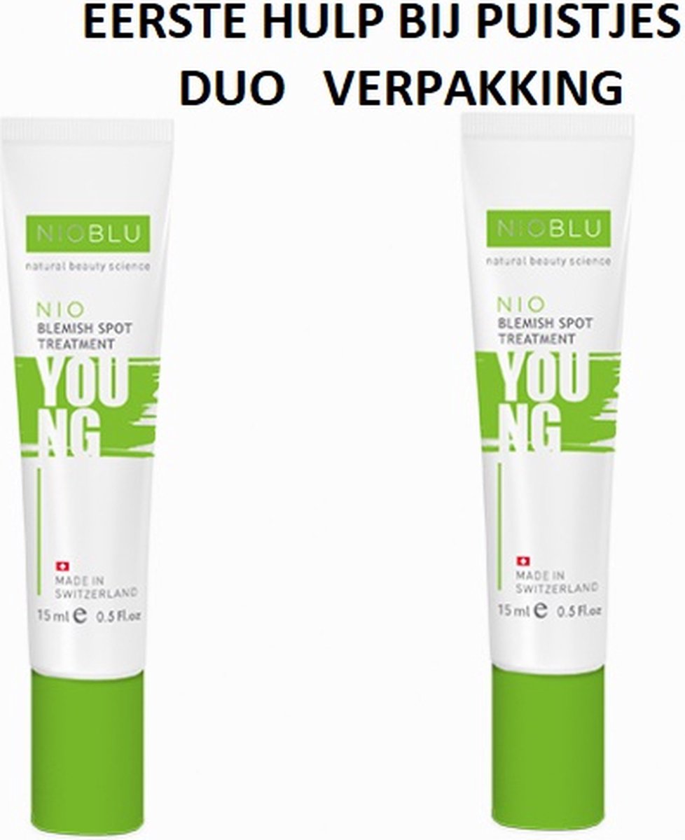 NIOBLU - Young - Blemish - Spot - Treatment - Duo verpakking