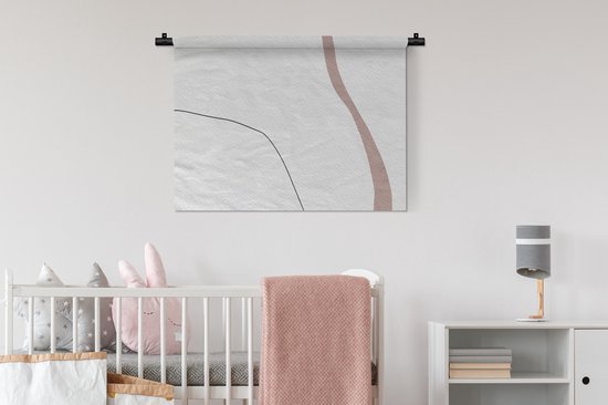 Tapisserie - Tapisserie - Ligne - Pastel - Design - 90x67,5 cm - Tapisserie