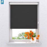 Elektrisch rolgordijn Easy Verduisterend - Black - 60 x 190 cm - CMD-02-P