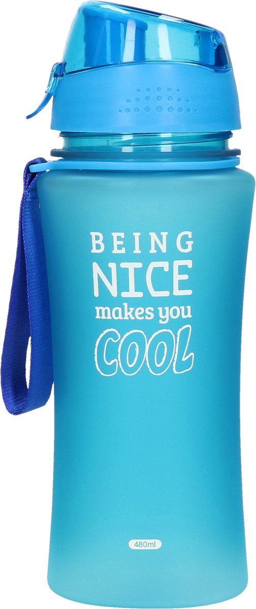 Being Nice Is Cool Water Bottle