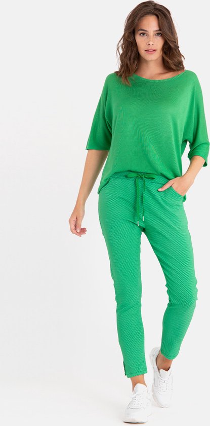 Groene Broek/Pantalon van Je m'appelle - Dames - Maat 42 - 1 maat beschikbaar
