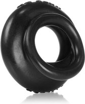 Oxballs juicy xl anneau pénien complet épais - noir - conçu pour créer un joint sous vide pendant le pompage