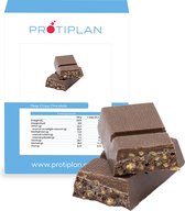 Protiplan | Reep Crispy Chocolade | 7 x 39 gram | Eiwitrepen | Koolhydraatarme sportvoeding | Afslanken met Proteïne repen