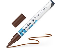 Schneider acrylmarker - Paint-It 310 - 2mm - bruin - S-120107