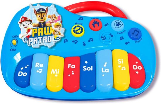 Muziekspeelgoed The Paw Patrol Elektronische piano