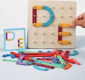 Letters Leren - Cijfers Leren - Educatief Spel - Letter Puzzel - Figuren -  Speelgoed -... | bol.com