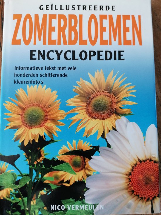 Cover van het boek 'Geillustreerde zomerbloemen encyclopedie'