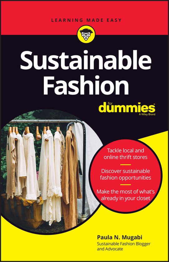 Sustainable Fashion For Dummies - cover