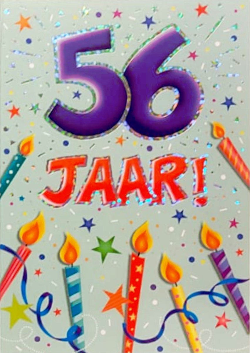 Verjaardagskaart - That Funny Age - 56 jaar - Met Envelop - Per stuk