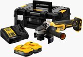 DeWALT DCG405H2T Meuleuse d'angle sans fil 125 mm 18 V 5,0 Ah POWERSTACK en TSTAK