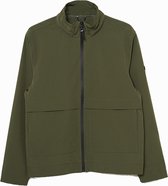 Groene (Avocado) stretch Softshell heren regenjas Cielo van Tantä L