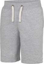 Classic Campus Shorts/Korte Broek merk Just Hoods Heather Grijs - XXL