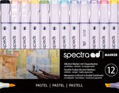 AD Spectra Marker Set Pastel 12