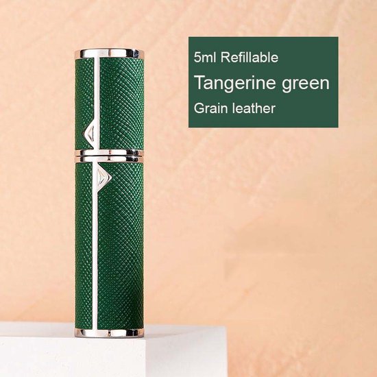 Vaporisateur De Parfum Rechargeable 5 Ml - Atomiseur De Voyage En Aluminium Léger