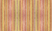 Fotobehang - Vlies Behang - Gekleurde Houten Planken - 416 x 254 cm