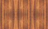 Fotobehang - Vlies Behang - Houten Planken Muur - 416 x 254 cm