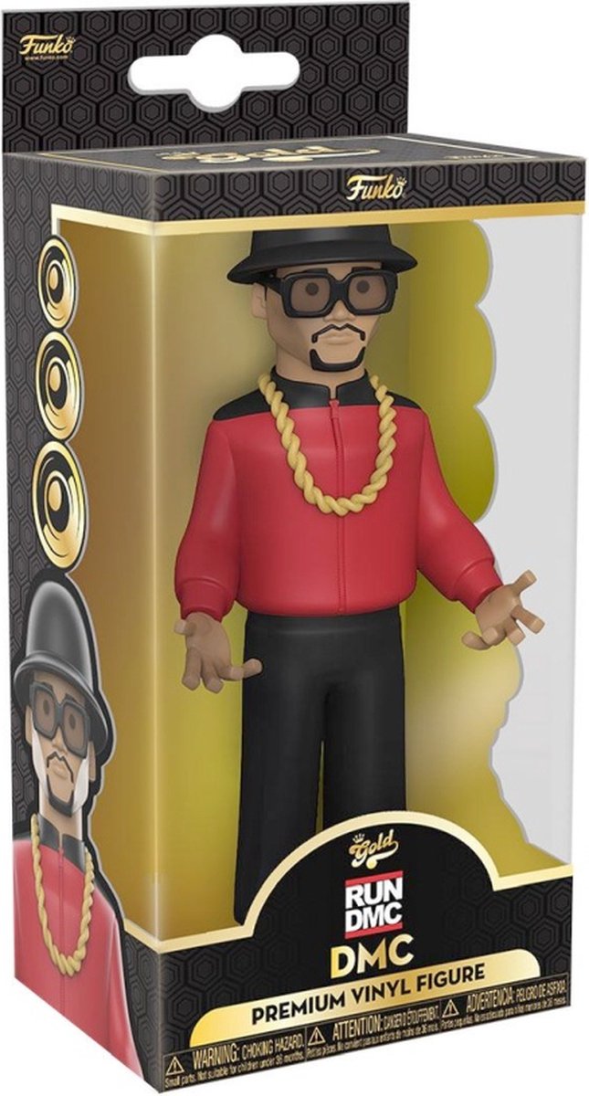 Funko Run DMC Verzamelfiguur Vinyl Gold Figure DMC 13 cm Multicolours