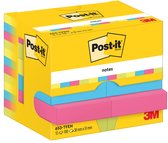Post-It Notes Vitality, 100 feuilles, pi 38 x 51 mm, paquet de 12 blocs