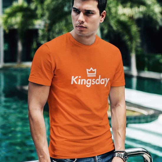 T-Shirt Kingsday Oranje Kingsday Crown (HOMMES - TAILLE S) | Vêtements Oranje | Vêtements de fête