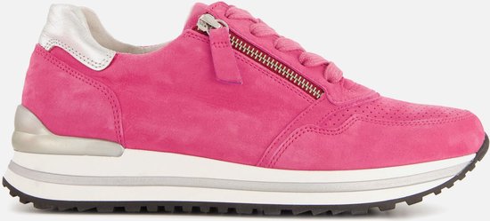 Gabor Sneakers roze Suede - Dames - Maat 43.5