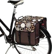 Luggage carrier bag, water-repellent and tear-resistant, Bagagedragertas \ fietstas voor bagagedrager 11 x 32 x 32 centimetres 26 litres