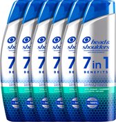 Head & Shoulders 7in1 - Shampooing Antipelliculaire - Ultra Apaisant - 6 x 225 ml