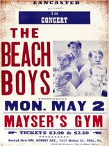 Signs-USA - Concert Sign - metaal - The Beach Boys - 30x40 cm