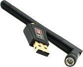 WIFI Adapter USB - Snelheid van 600 Mbps - Draadloos internet adapter