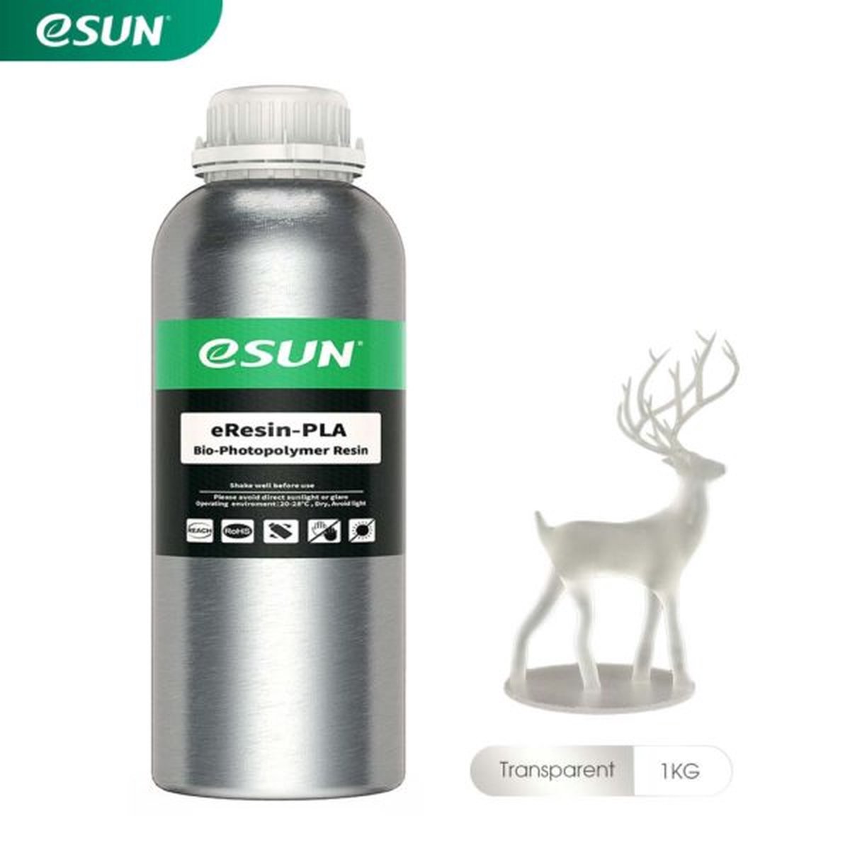 ESUN eResin-PLA - Filament - Transparent - 1kg