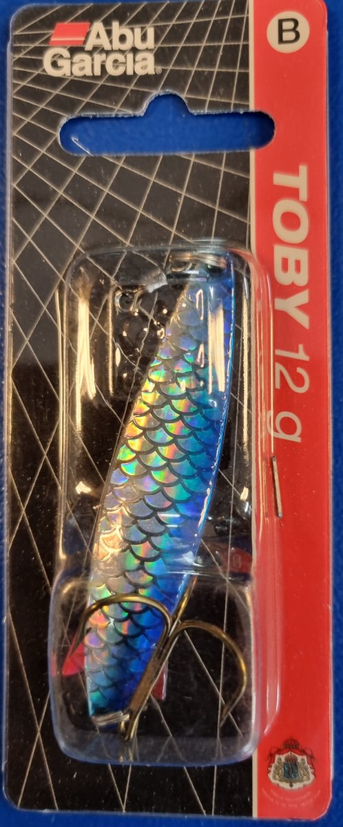 Abu Garcia - spinner Toby 12 gram - S/Blue Flash