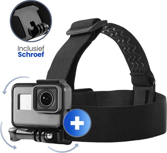 Techvavo® Support serre- Head réglable pour GoPro et Action Camera -  Accessoire