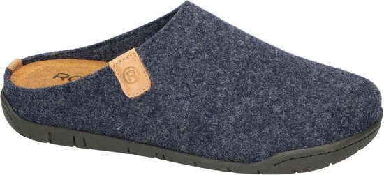 Rohde -Heren - blauw - pantoffels & slippers - maat 46