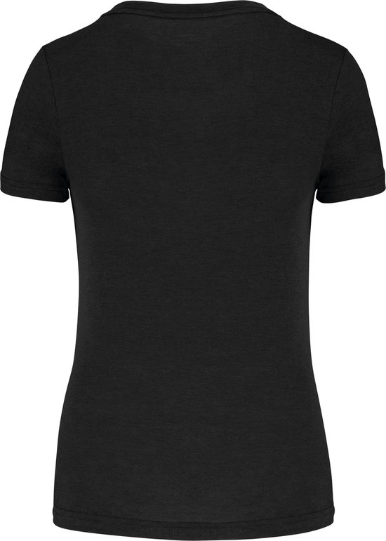 Damessport-T-shirt triblend met ronde hals 'Proact' Zwart - XS