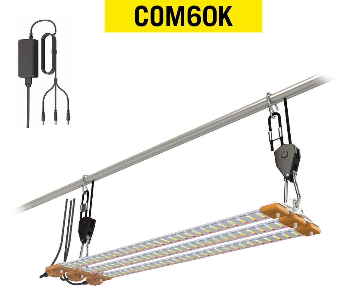 Cosmorrow Kit Bloei Spectrum 60w LED kweeklamp