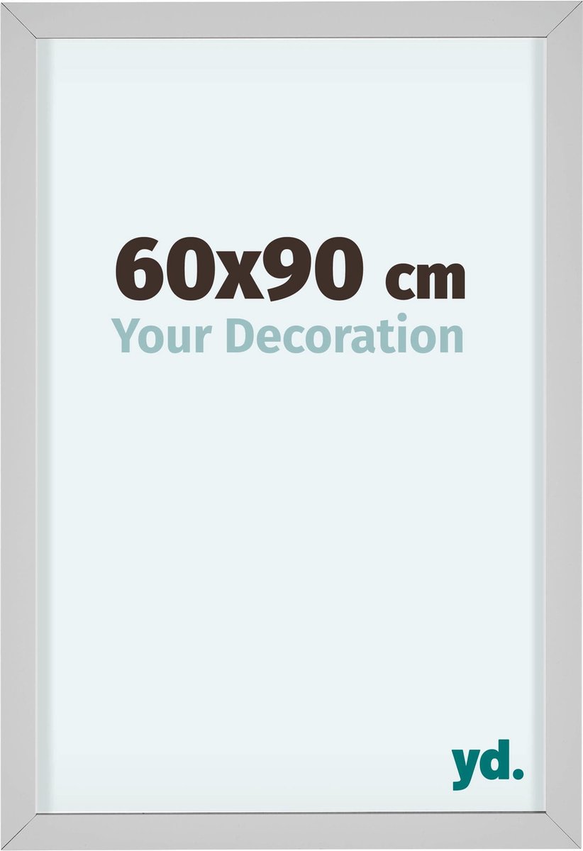 yd. Your Decoration - Fotolijst 60x90 cm - Aluminium - Wit - Virginia
