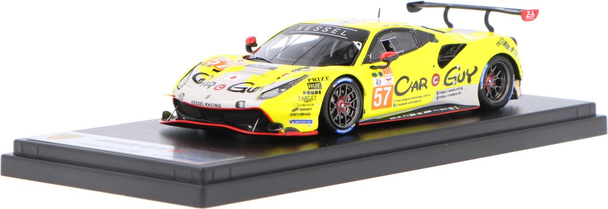 Ferrari 488 GTE Evo Looksmart Modelauto 1:43 2022 Takeshi Kimura / Frederik Schandorff / Mikkel