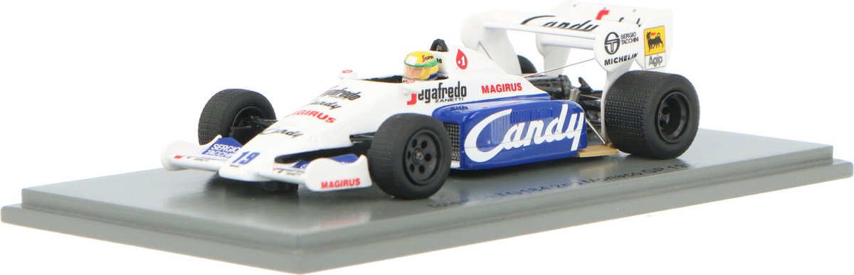 Toleman TG184 Spark 1:43 1984 Ayrton Senna Toleman Group Motorsport S2778 Monaco GP