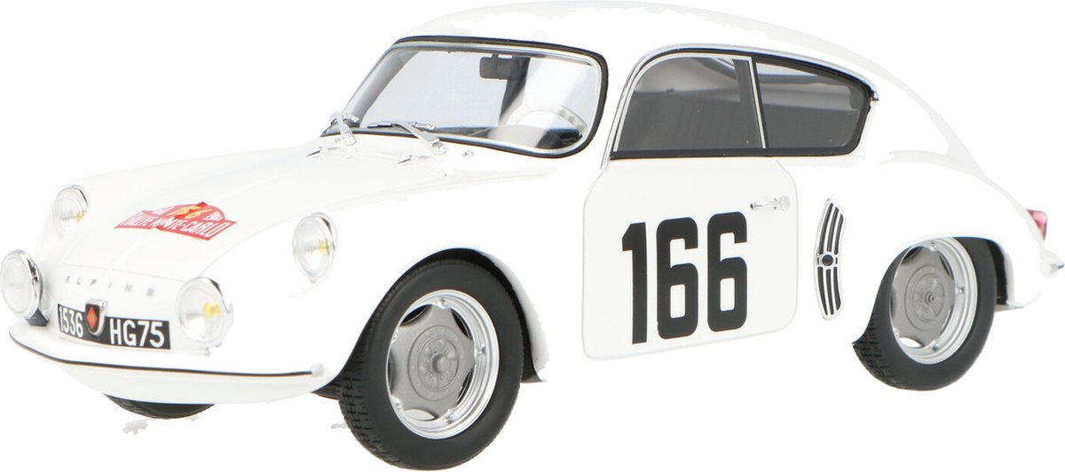 Alpine A106 Ottomobile 1:18 1960 Jacques Feret / Jacques Rambaud OT543 Rally Monte Carlo
