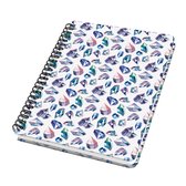 Sigel spiraal notitieboek - Jolie - A5- hardcover - 120 pagina's - dots - 100 grams papier - Fairy Gems - SI-JN616