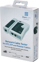 Danicom netwerkkabel tester UTP - FTP - (S)FTP en coaxiaal - netwerkkabel