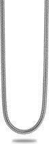 Twice As Nice halsketting in zilver, slangketting, 50 cm  50 cm