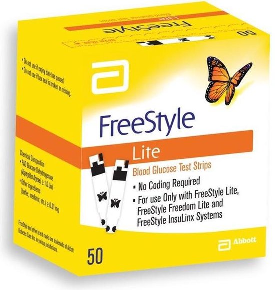 Freestyle Lite 50 strips - Abbott