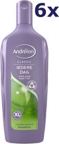 6x Andrelon Shampoo - Iedere Dag XL-formaat 450 ml.